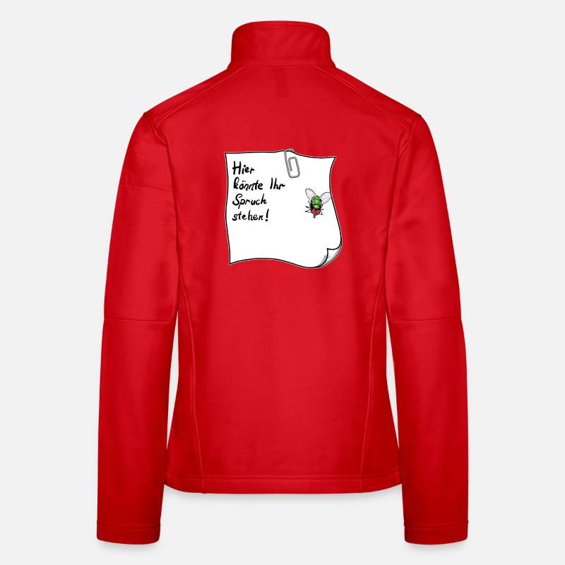 Notes – This could be your saying Women's Softshell Jacket