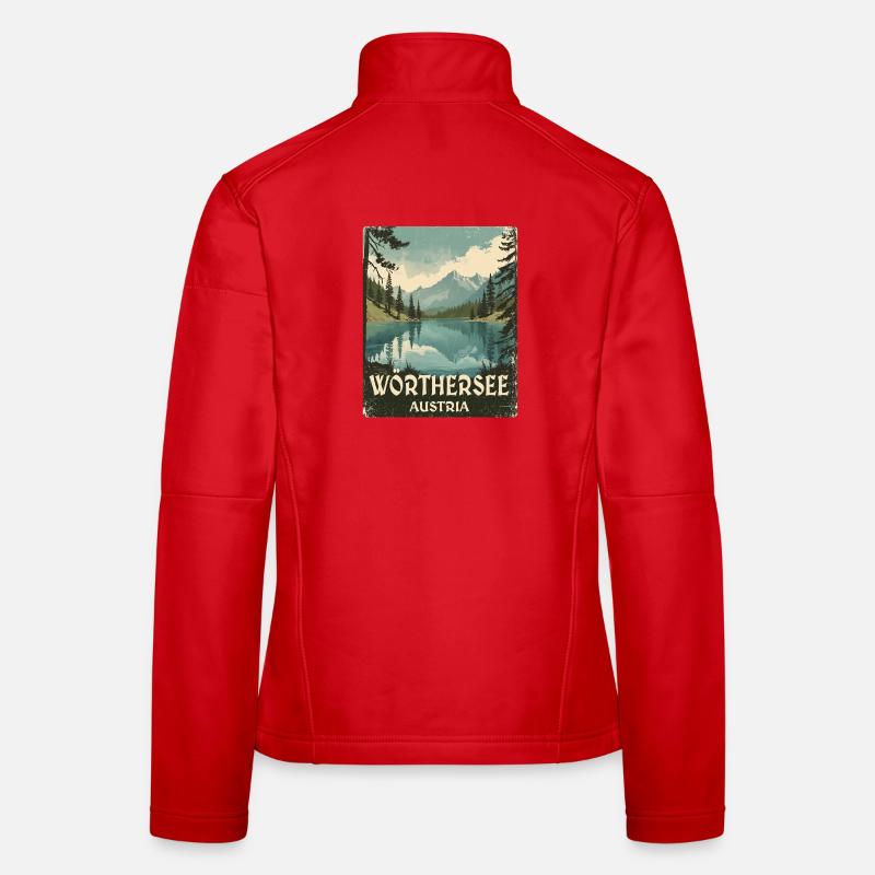 Lago Wörthersee Giacca softshell da donna