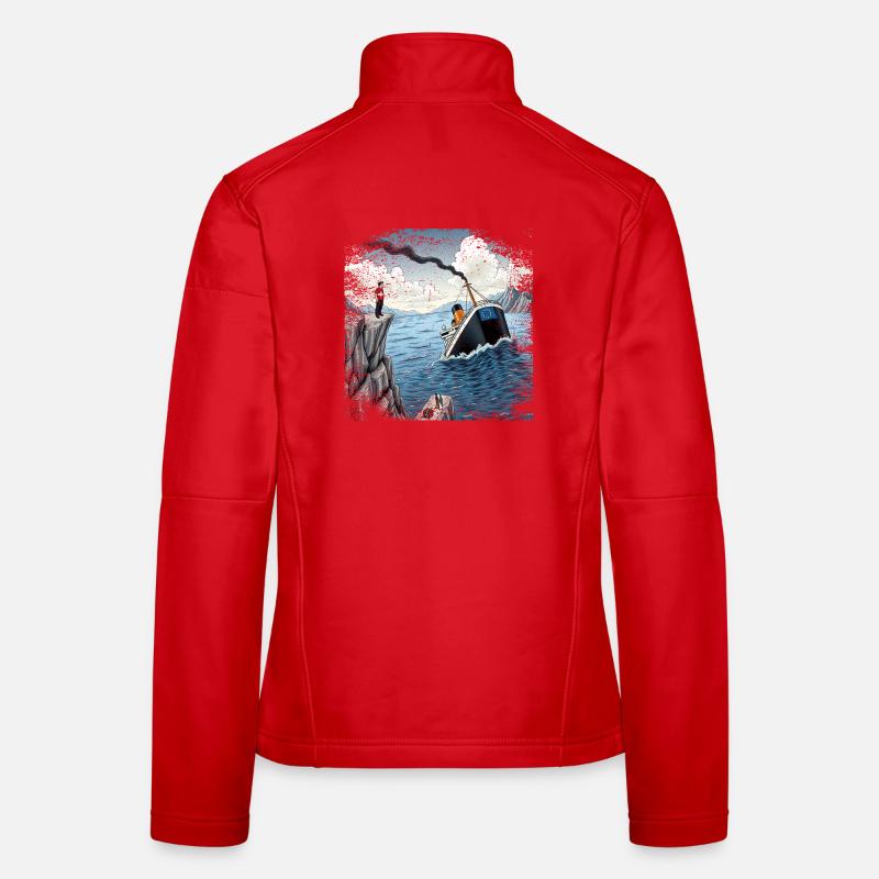 Satire Schweizer Neutralitat Frauen Softshelljacke