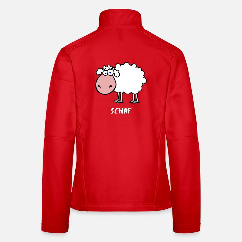 Schaf Frauen Softshelljacke