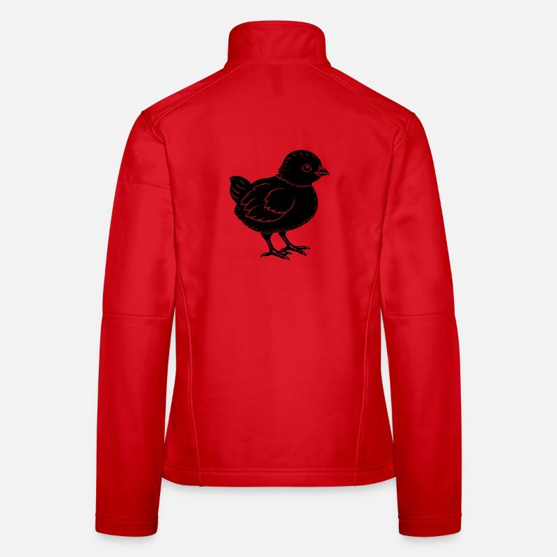 Poussin Veste en tissu softshell Femme