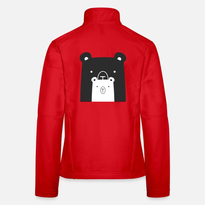 Bären Bär Eisbär Braunbär I Geschenkidee Frauen Softshelljacke