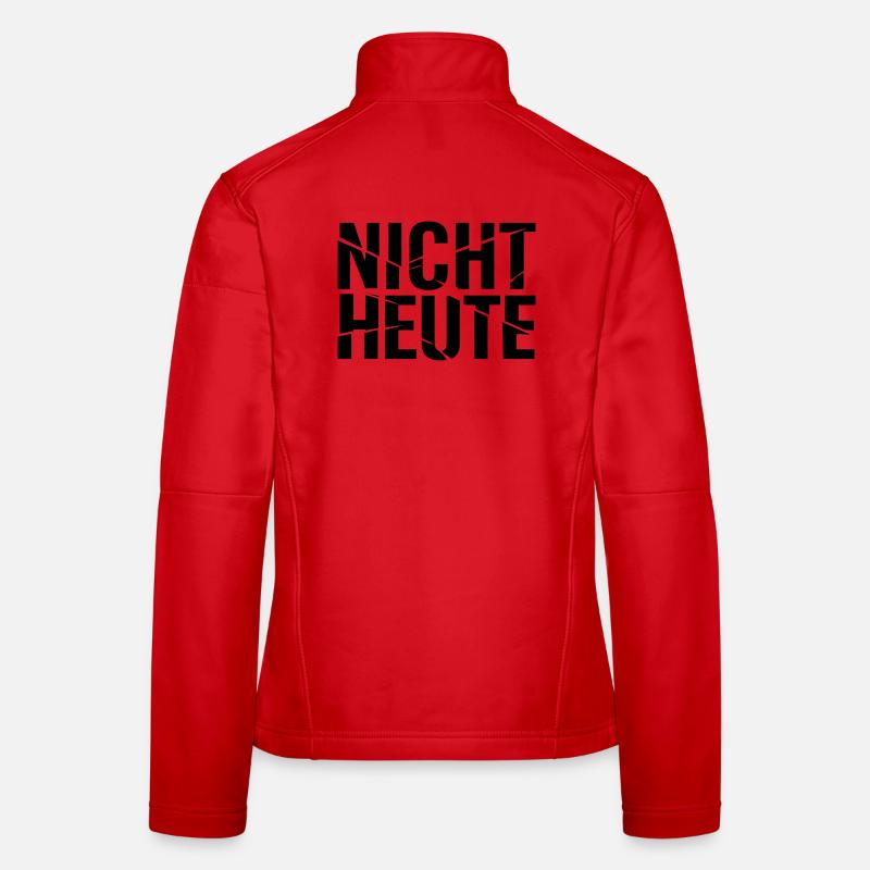 Nicht – heute. Vielleicht morgen oder übermorgen? Frauen Softshelljacke