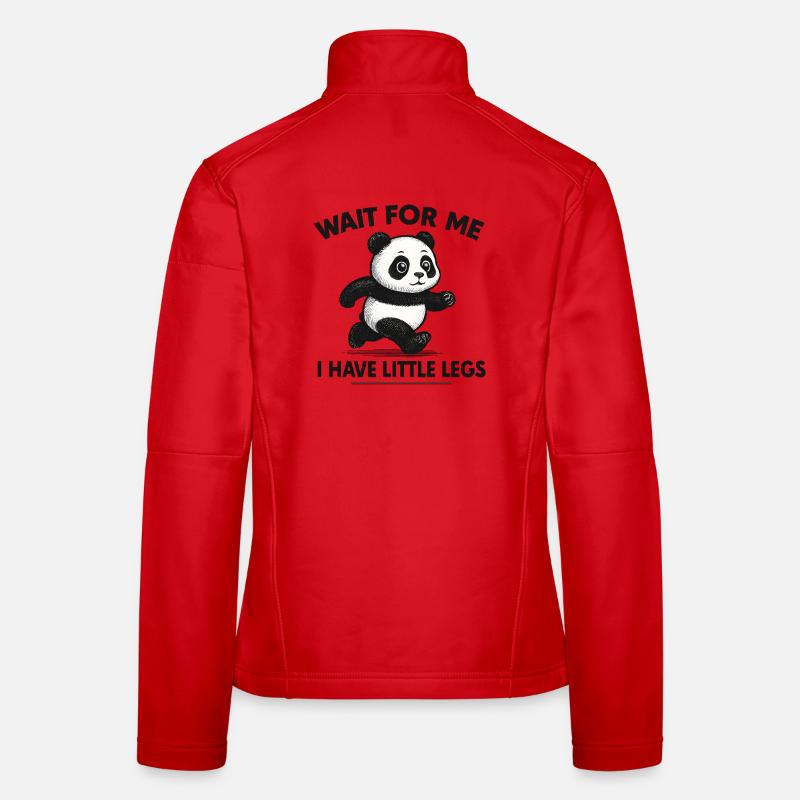 Panda Saying Humor Meme Funny Funny Gift Idea Women's Softshell Jacket