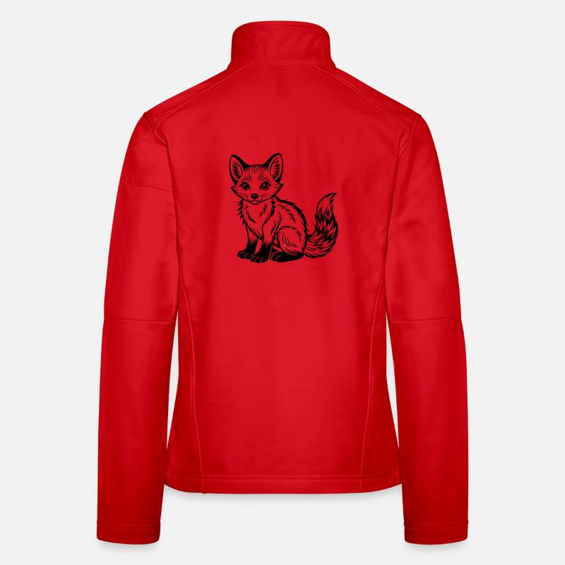Baby fox Women's Softshell Jacket