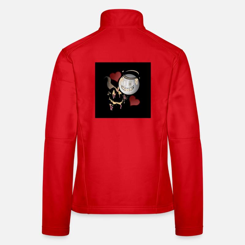 Angel and Devil Design Women's Softshell Jacket