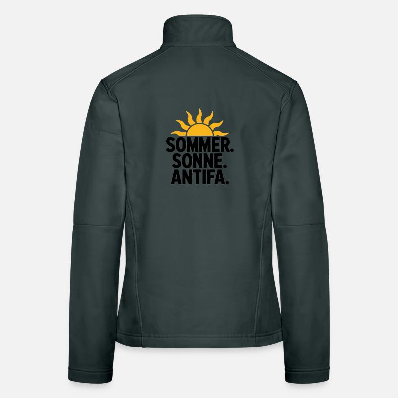 Sommer Sonne Antifa - Antifascist Tee Women's Softshell Jacket