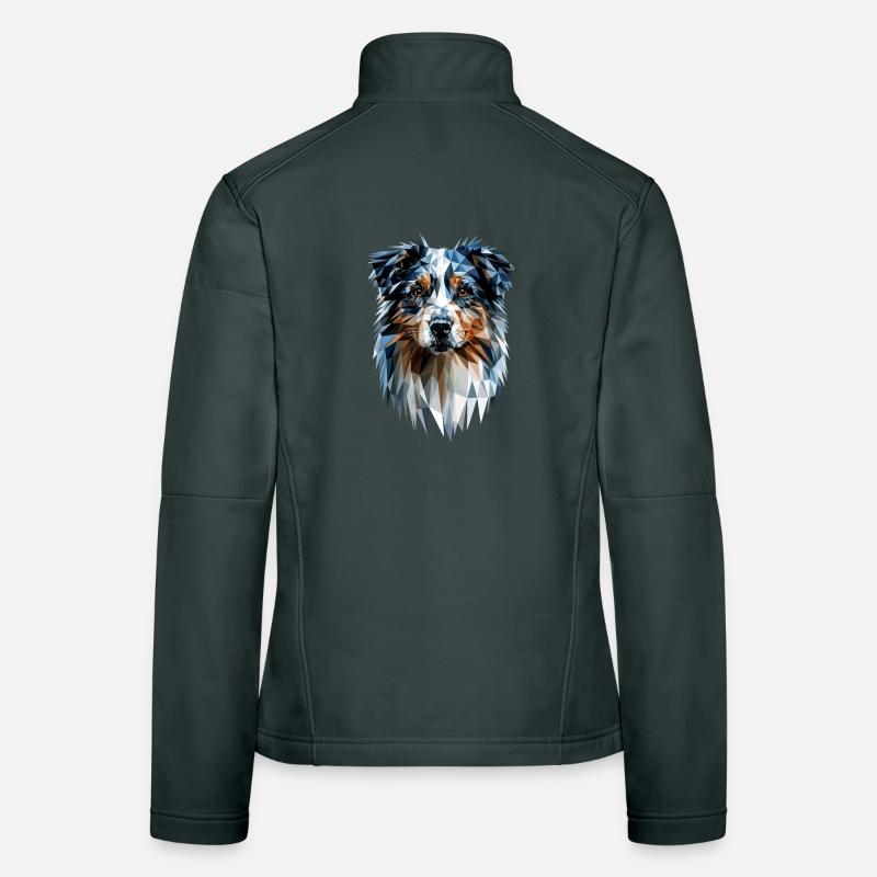 Australian Shepherd Dog Lover Cute Aussie Women's Softshell Jacket