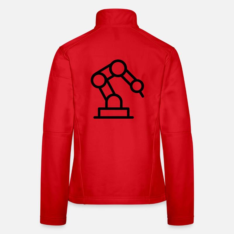 bras robotique Veste en tissu softshell Femme