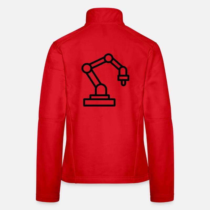 robotic arm Women's Softshell Jacket