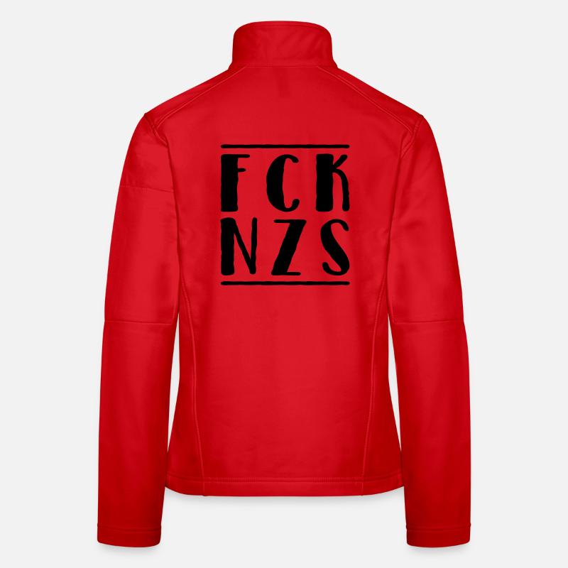 Fck Nzs Frauen Softshelljacke