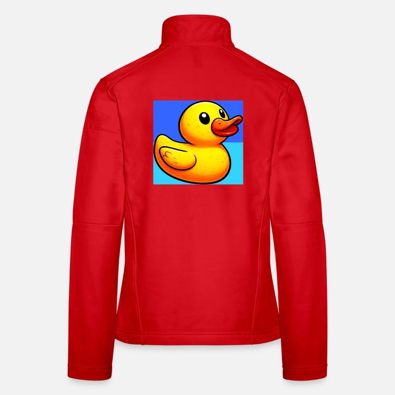 Caneton Canard Canard Canard Veste en tissu softshell Femme