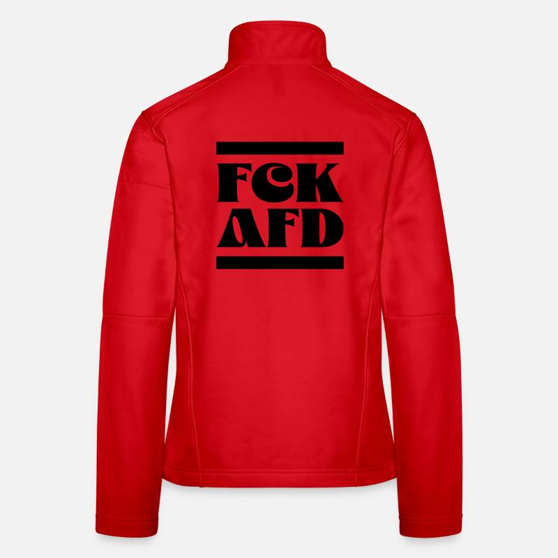 FCK AfD Women's Softshell Jacket