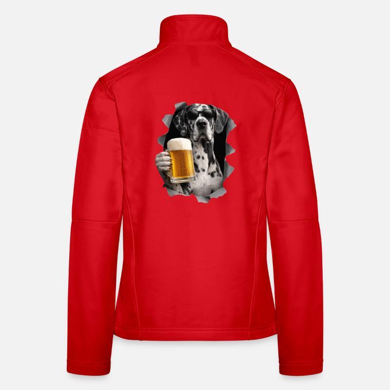 Great Dane Beer Women's Softshell Jacket