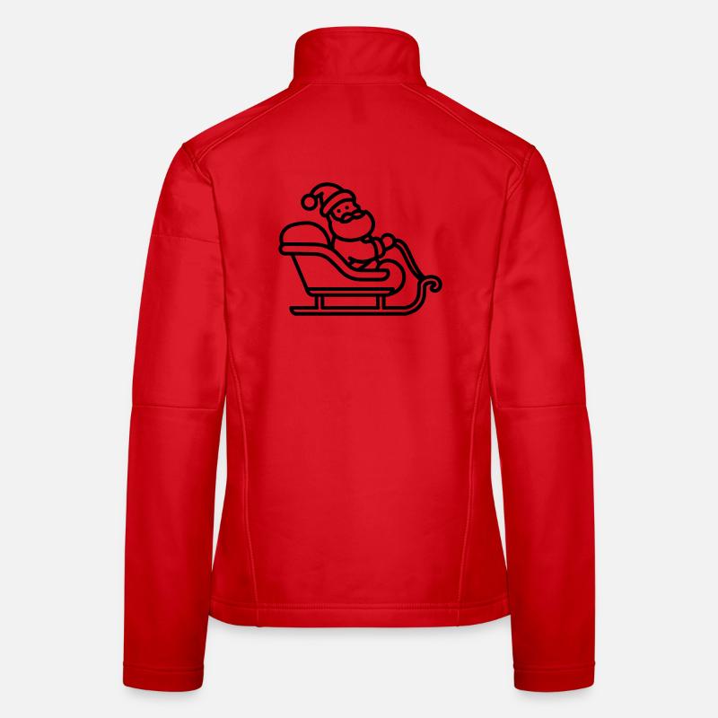 Santa's sleigh Women's Softshell Jacket