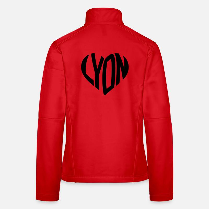 Lyon Herz Frauen Softshelljacke
