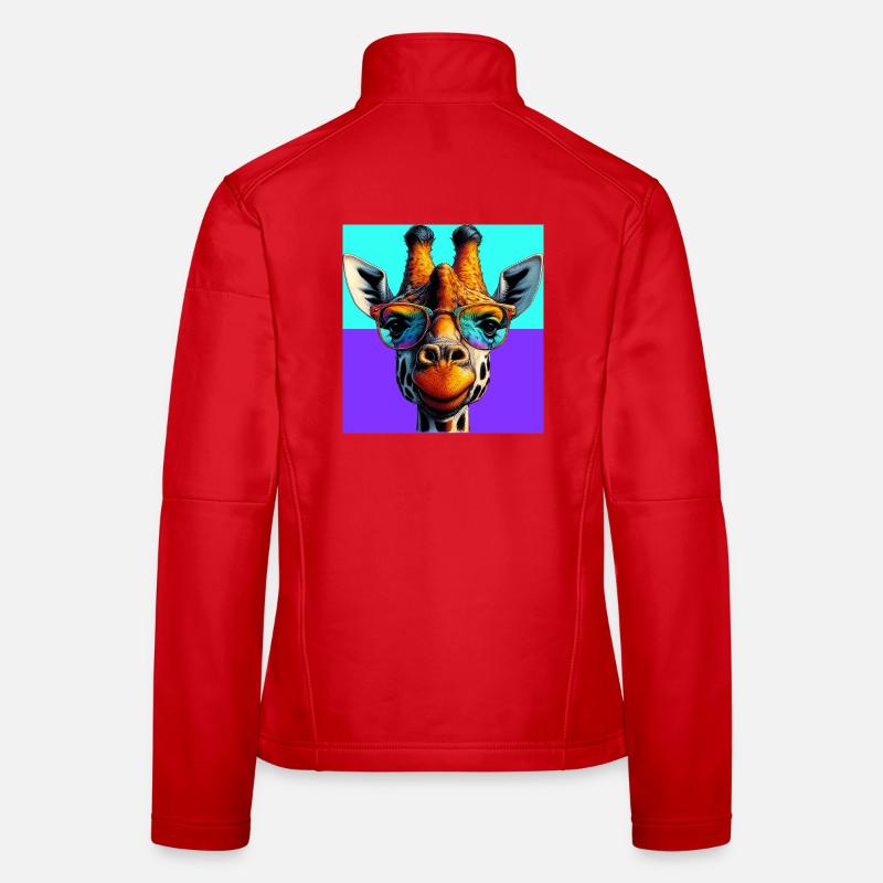 giraffe Women's Softshell Jacket