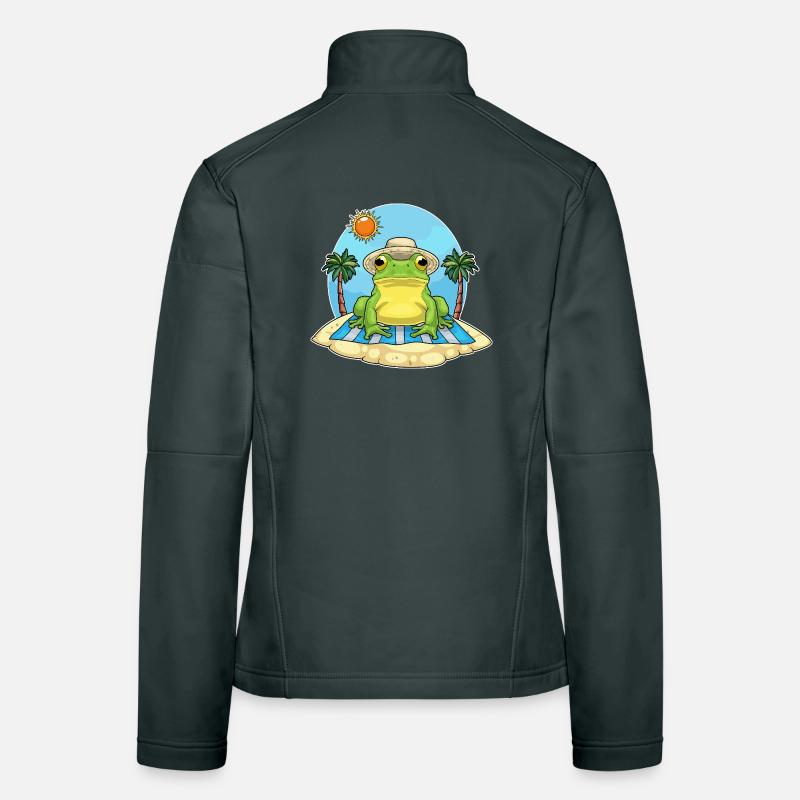 Été du palmier de Frog Beach Veste en tissu softshell Femme