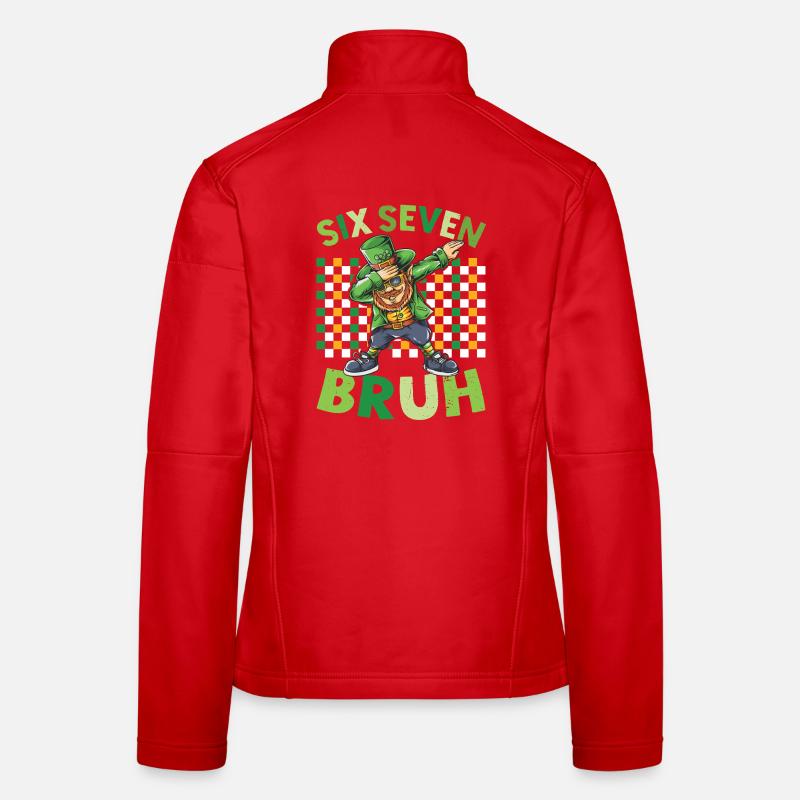 Leprechaun St. Patrick's Day Women's Softshell Jacket