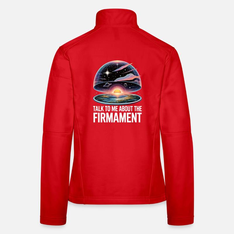 Sprich mit mir über das Firmament Frauen Softshelljacke