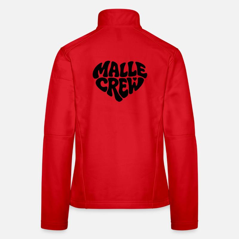 Malle Crew Veste en tissu softshell Femme
