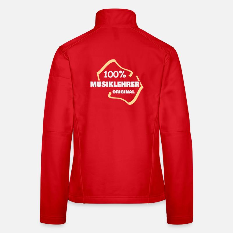 Music teacher as work Women's Softshell Jacket