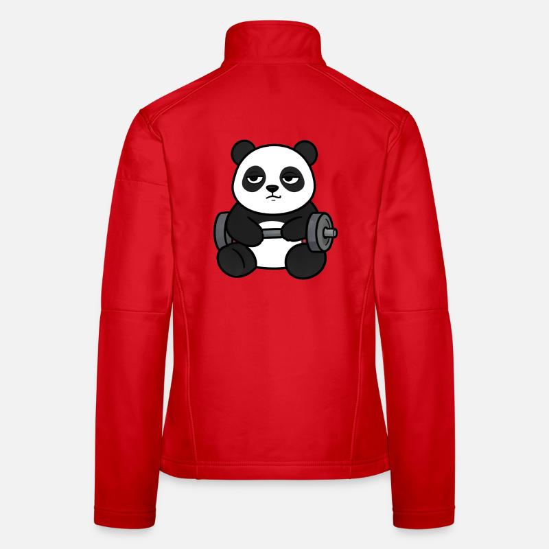 Panda Powerlifting Women's Softshell Jacket