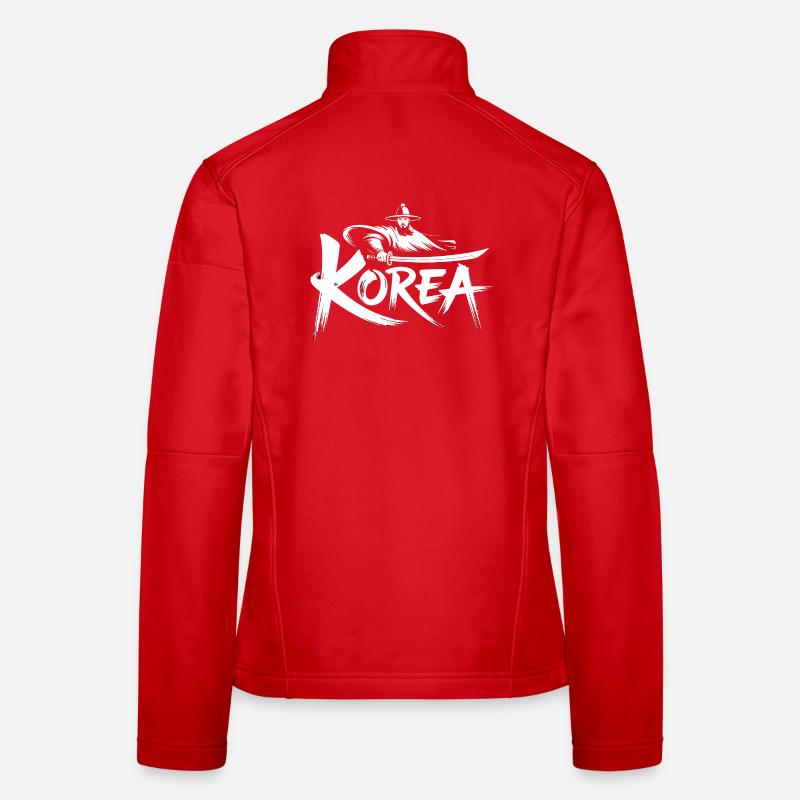 Guerrier de Corée Historique Veste en tissu softshell Femme