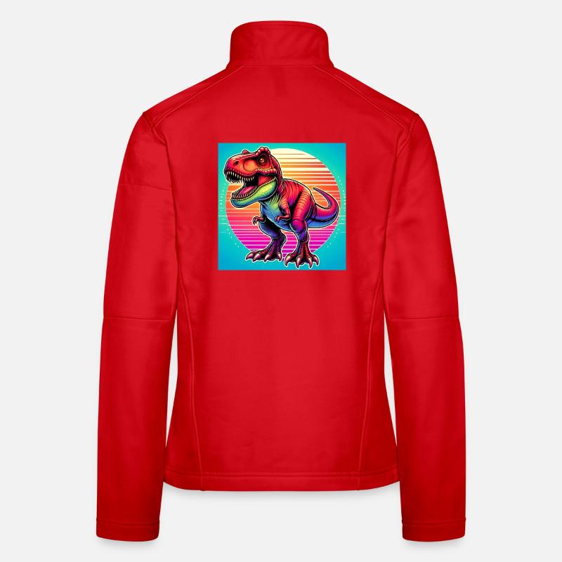 dinosaur Women's Softshell Jacket