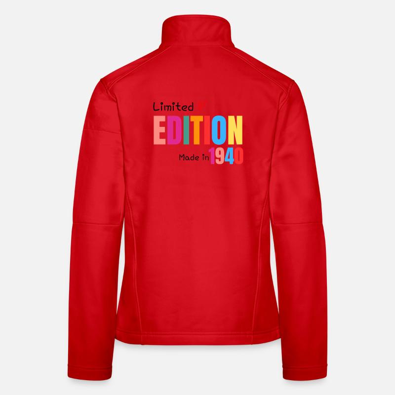 Limitierte Auflage Hergestellt 1940 Frauen Softshelljacke