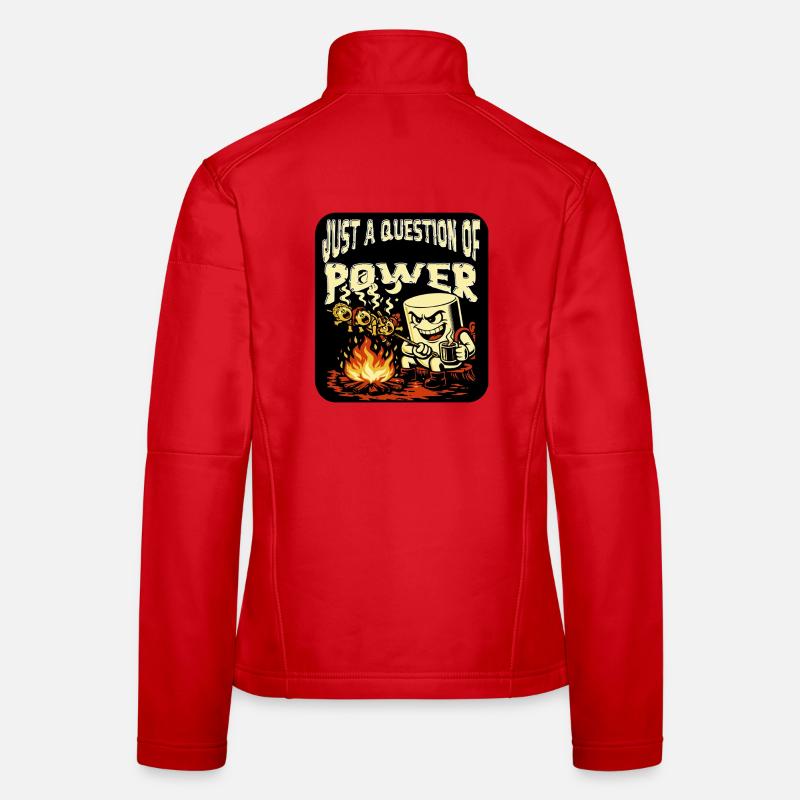 Campfire Roast Women's Softshell Jacket