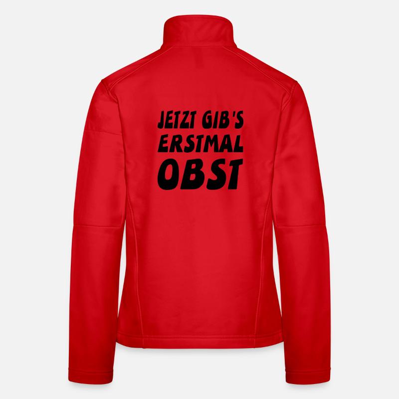 Obst Frauen Softshelljacke