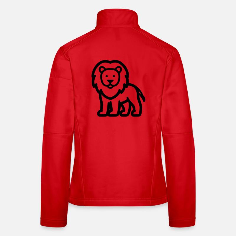 Löwe Frauen Softshelljacke