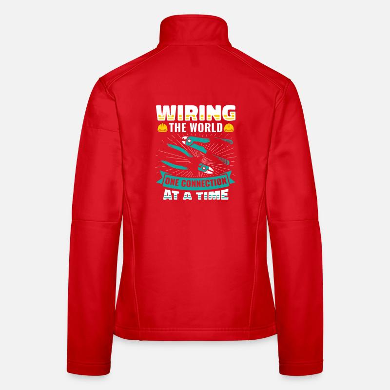 Electrician, Electronics Technician, Electrician Women's Softshell Jacket