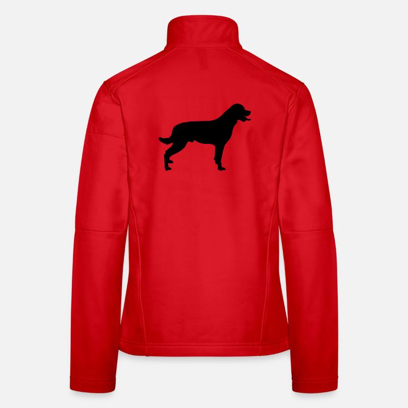 Chien Veste en tissu softshell Femme