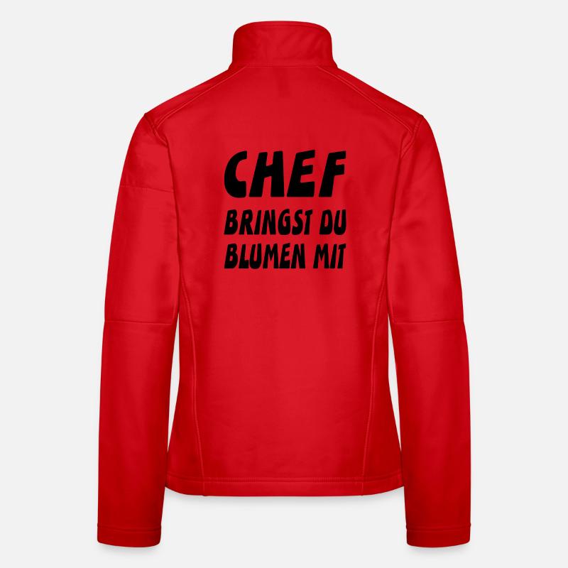 Chef Frauen Softshelljacke