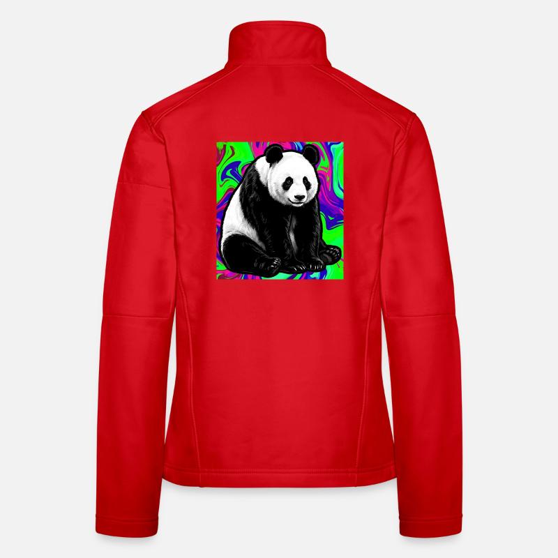 Panda Frauen Softshelljacke