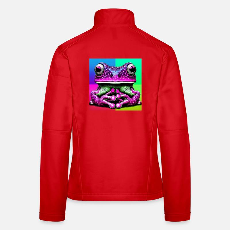 Frosch Frauen Softshelljacke