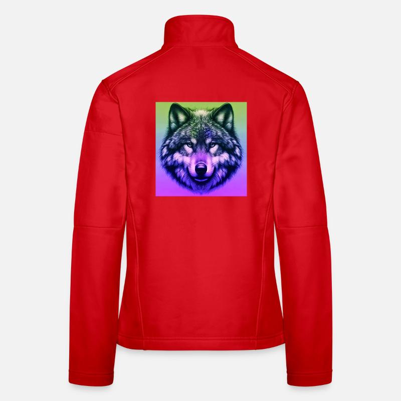 Loup Veste en tissu softshell Femme