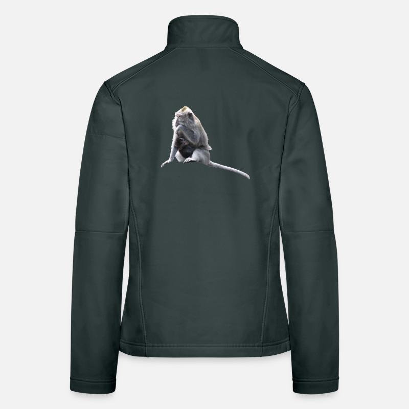 Affe Frauen Softshelljacke