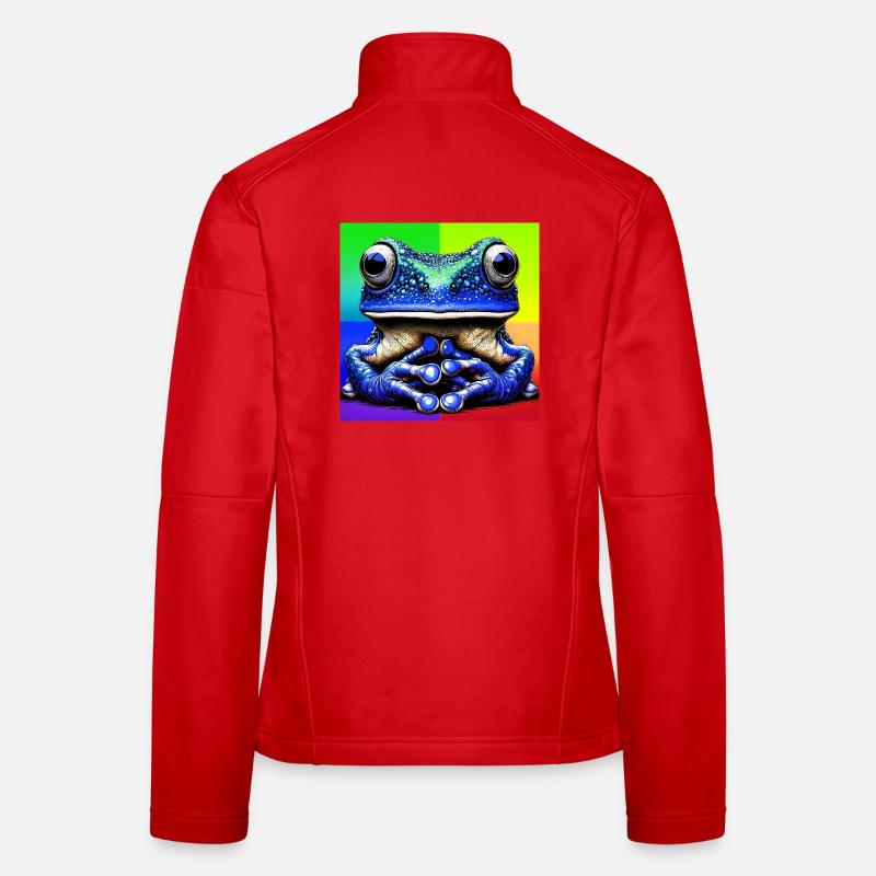 Frosch Frauen Softshelljacke