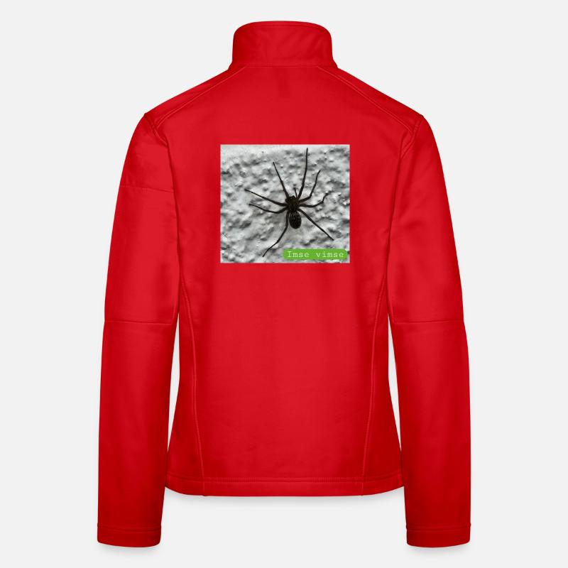 Spinne Frauen Softshelljacke
