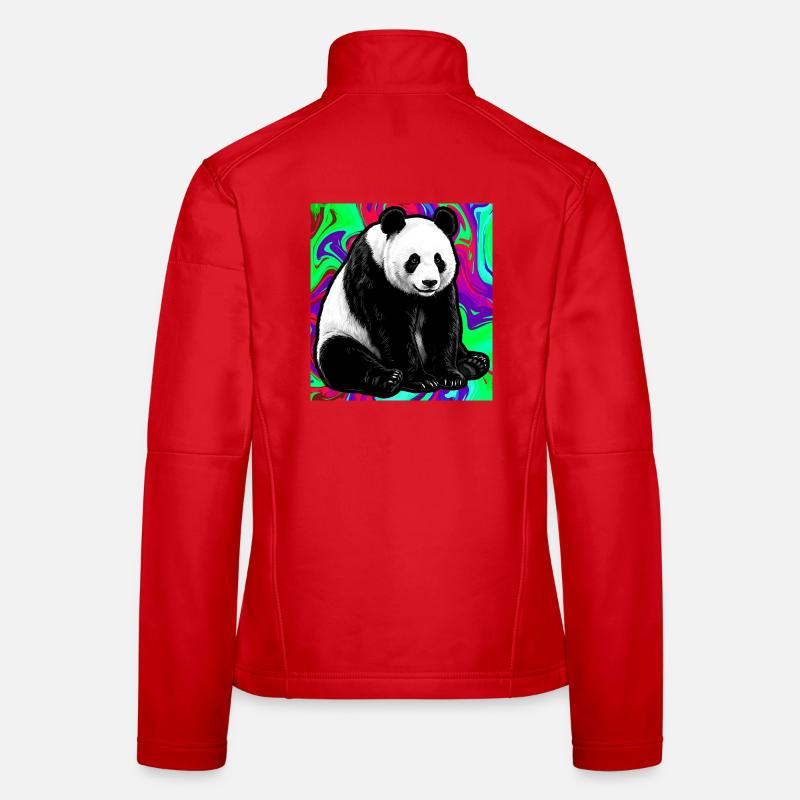 panda Veste en tissu softshell Femme