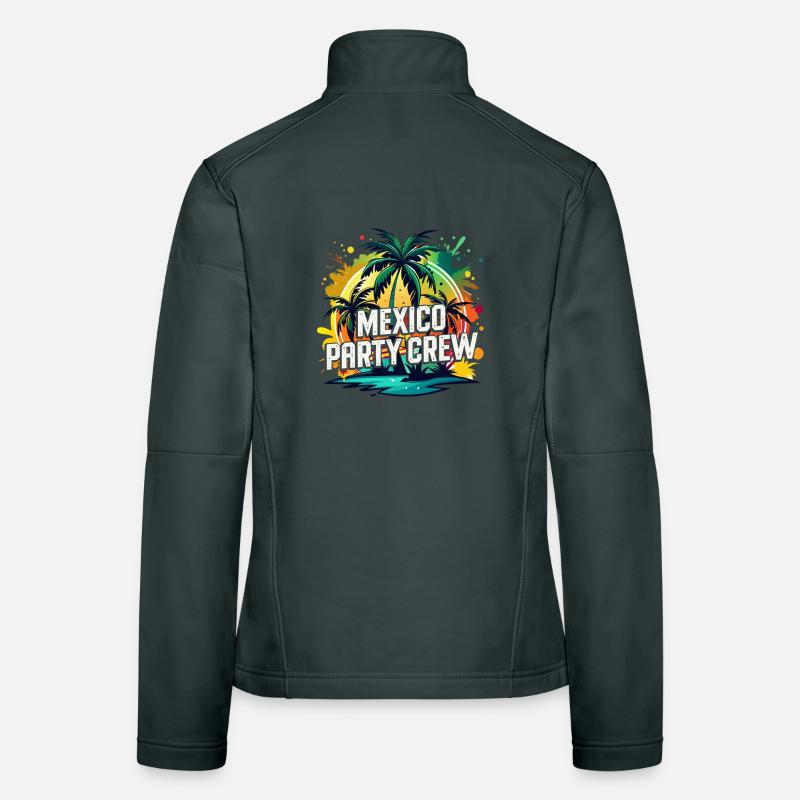 Mexico Party Crew Women's Softshell Jacket