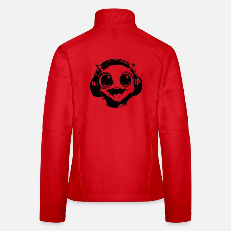 Alien  Frauen Softshelljacke
