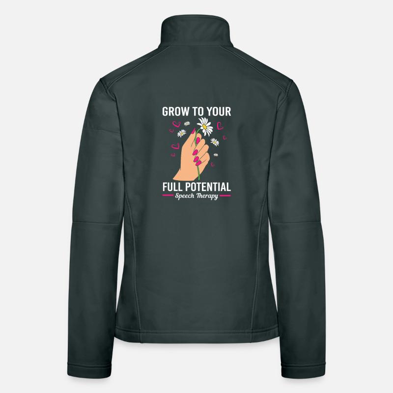 Speech Therapist Speech Therapy Speech Therapist Women's Softshell Jacket