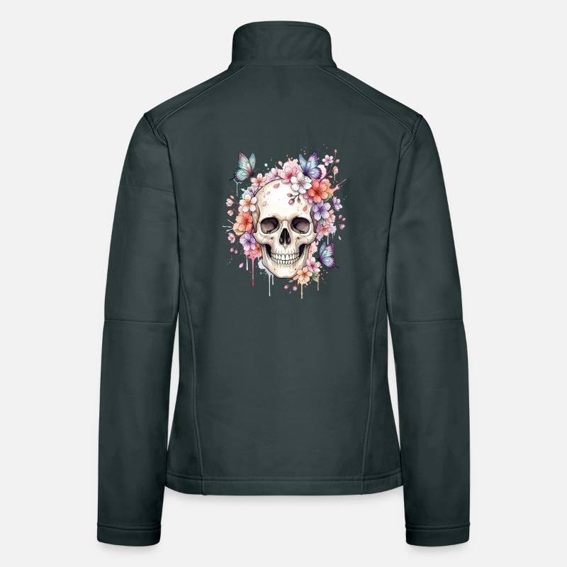 Sakura Cerisier Fleur Veste en tissu softshell Femme