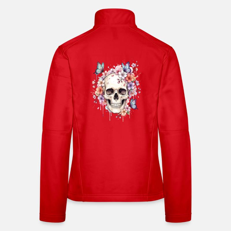 Sakura Cerisier Fleur Veste en tissu softshell Femme
