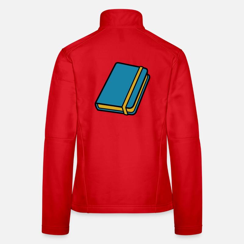 Classy Notebook Sketchbook Women's Softshell Jacket
