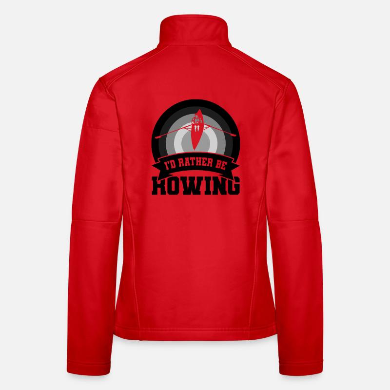 Ruderer Witz Frauen Softshelljacke